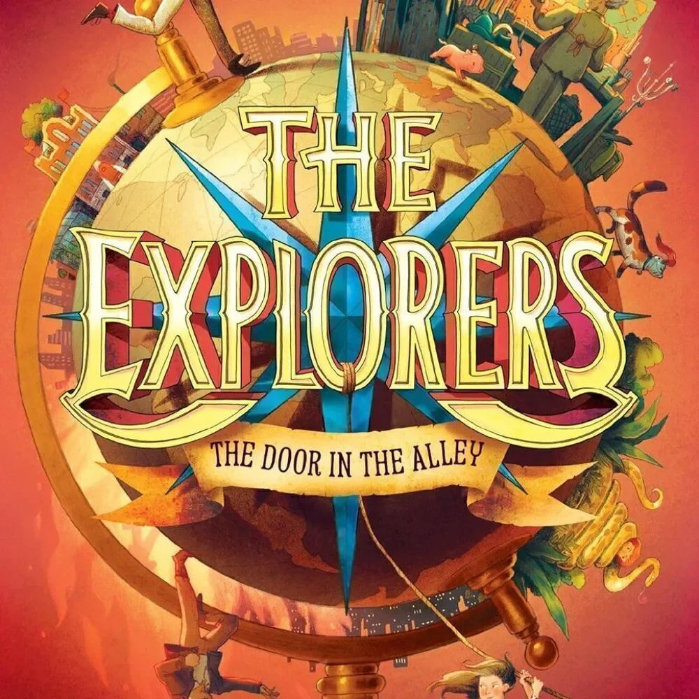 NEW Hardback The Explorers: The Door in the Alley by Adrienne Kress